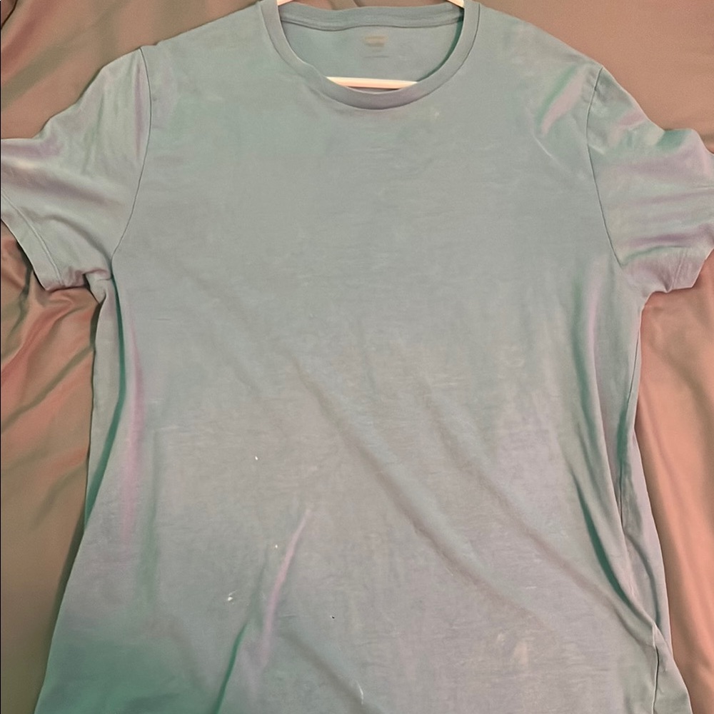 Old Navy Blue Short Sleeve Crew Neck Tee